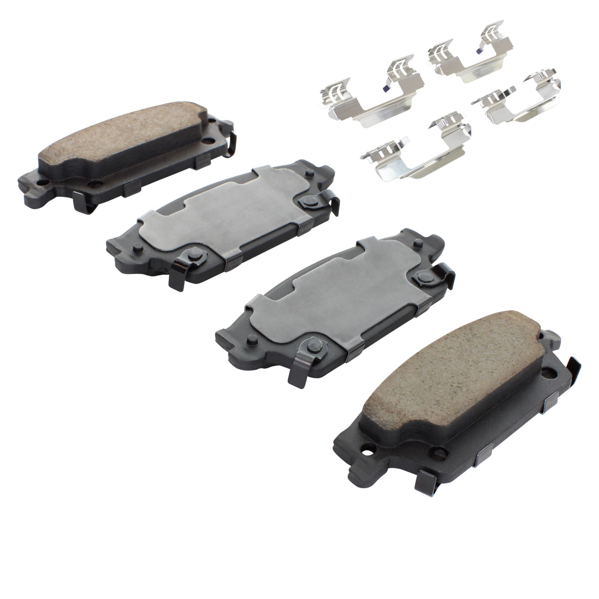 Premium Ceramic Rear Brake Pads w