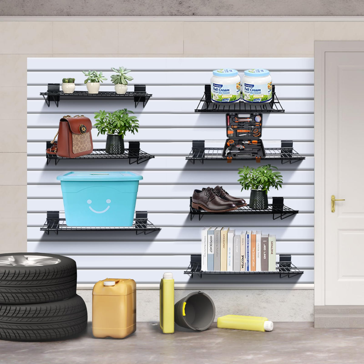 Slatwall Shelves (4 Pack)