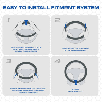 Memory Foam Steering Wheel Cover (Mint)