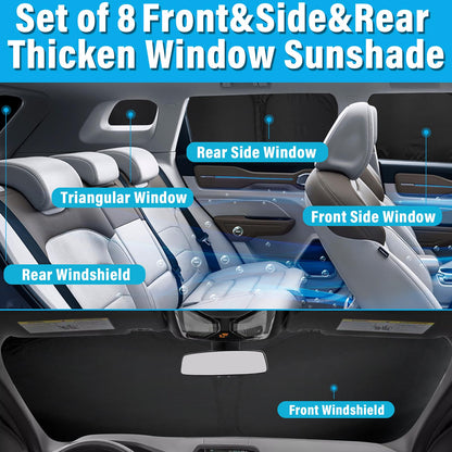Sun Shade Custom Fit for Toyota RAV4 2006 (for Toyota RAV4 2006-2012)