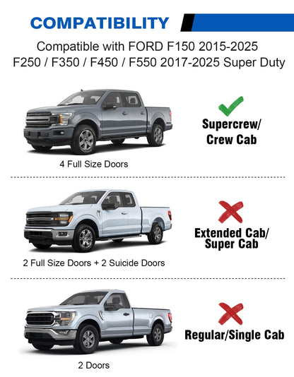Under Seat Storage Box For 2015 (2015-2026 F150 & 2017-2026 F250 F350 F450 F550)
