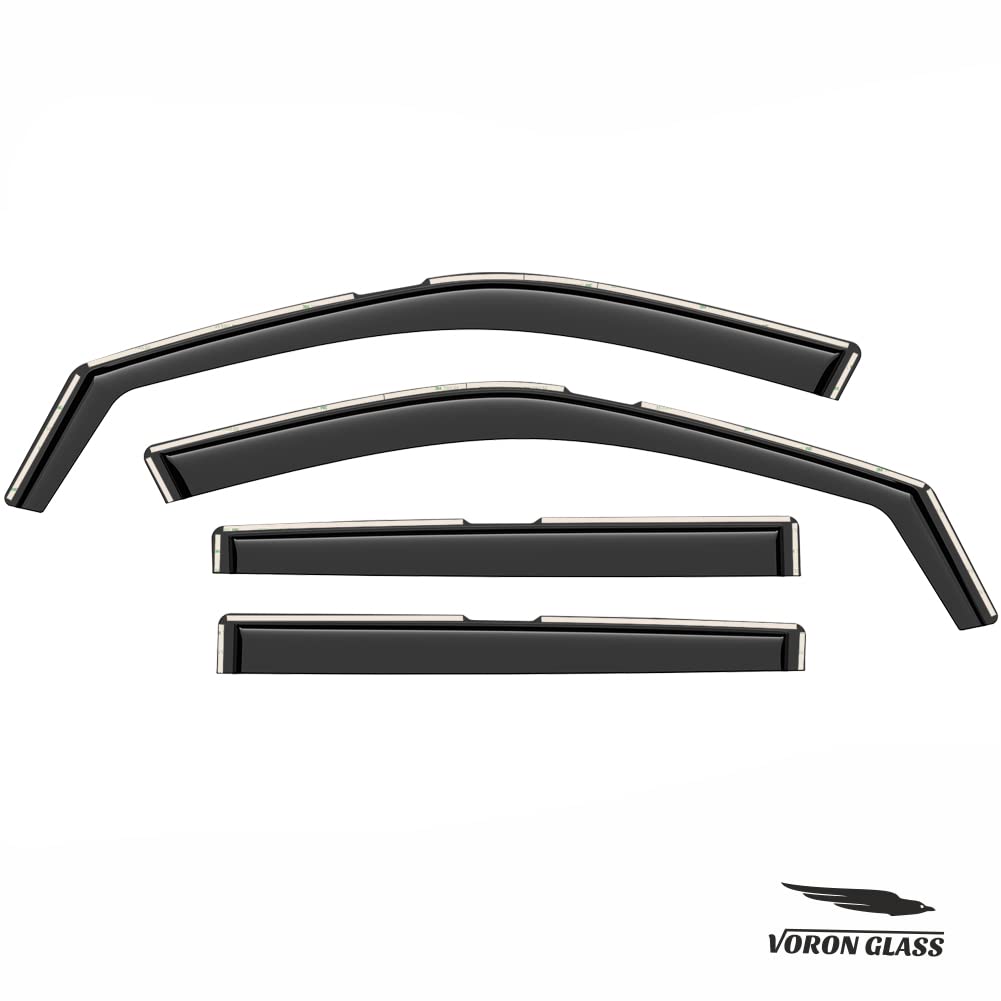 in Channel Extra Durable Rain Guards for Jeep Compass 2017