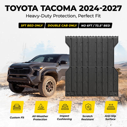 Truck Bed Mat for Toyota Tacoma 2024 (4. Tacoma|24-27|Truck Bed Mat)