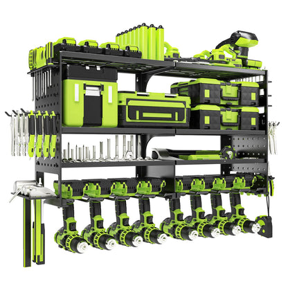 Power Tool Organizer Wall Mount (8 drill holder)