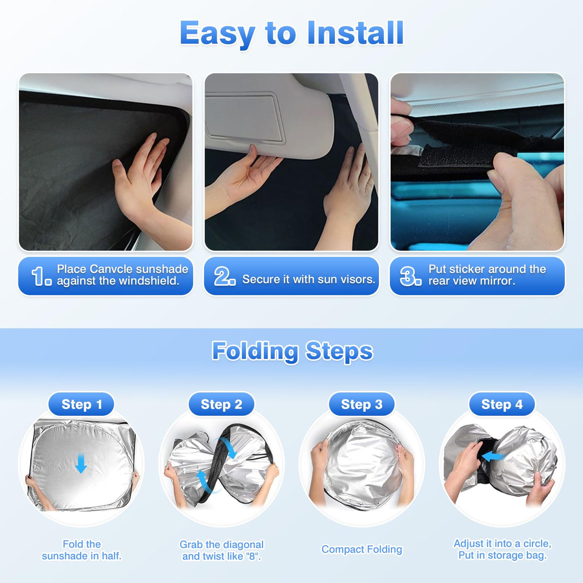 Sunshades for 2020 (Ford Escape 2020-Present)