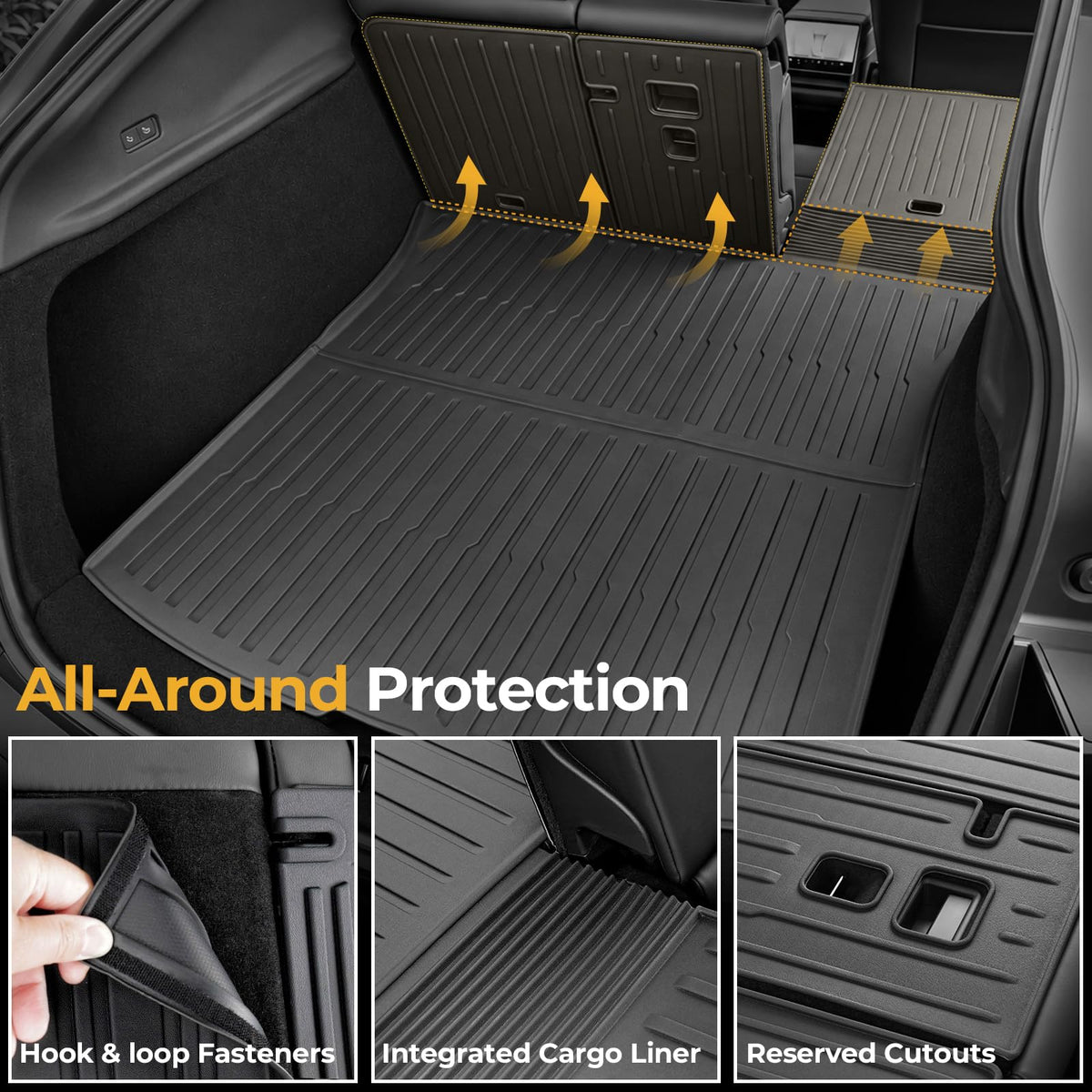 Floor Mats for 2025 2026 2027 Tesla Model Y Juniper premium