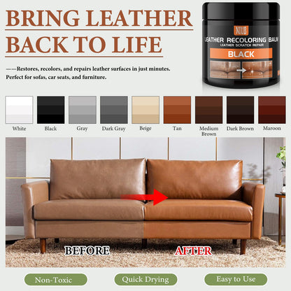 Leather Recoloring Balm (Navy Blue)