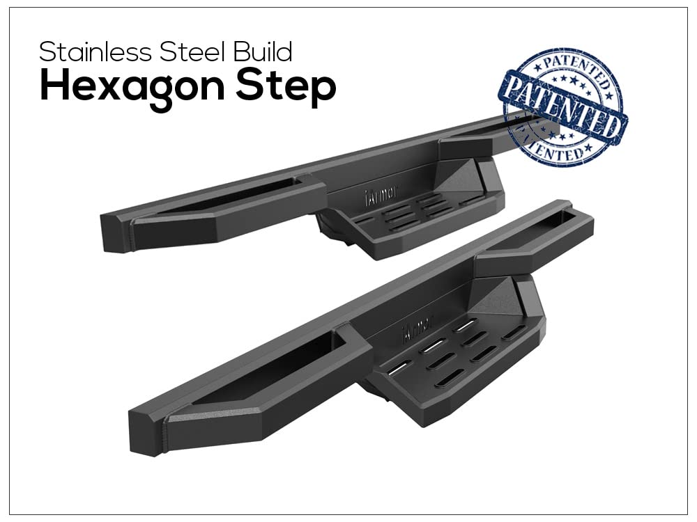 Pocket Steps Running Boards for F150 F250 F350 Regular Cab (iArmor Pocket Steps)