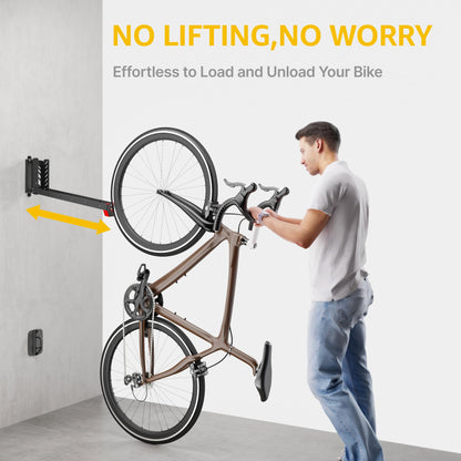 No Lift Swivel Bike Wall Mount (4-Pack)