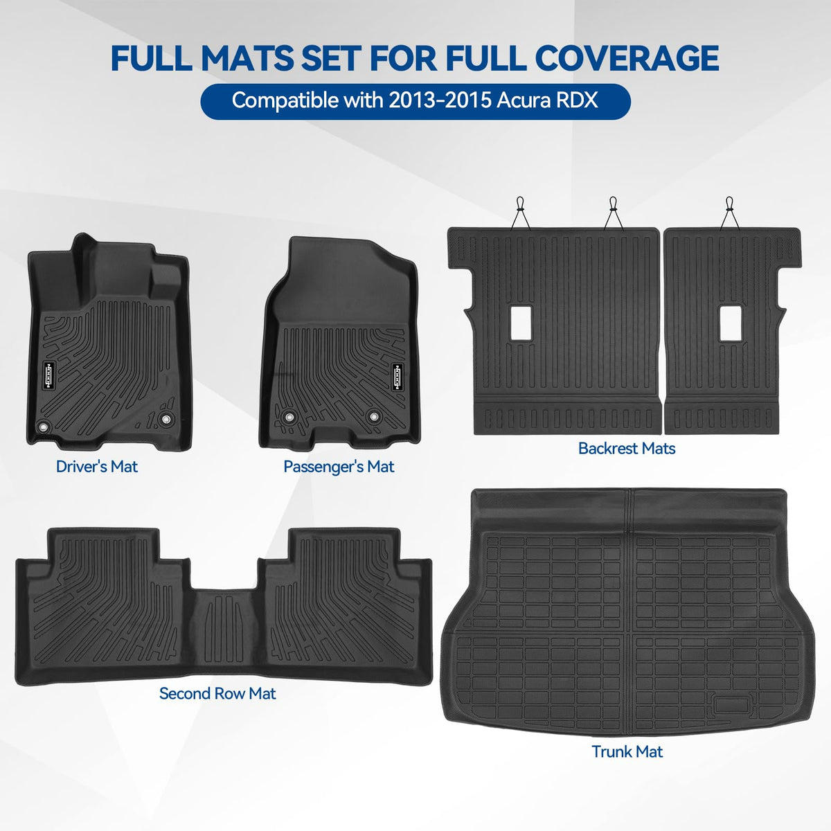 Custom Fit Floor Mats for 2013 (71) For RDX 13-15)