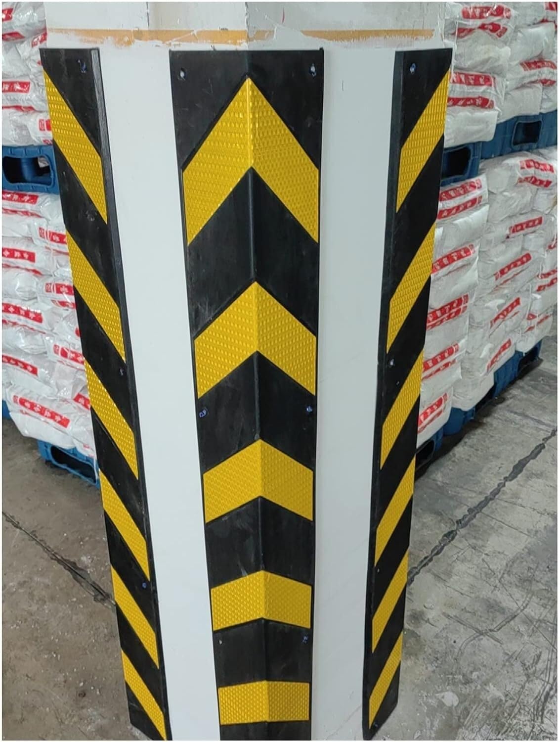 Parking Garage Wall Protector Corner Guard (2pcs-100cm / Yellow)