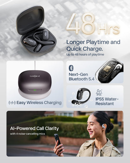 OpenFit 2+ Open (Dolby Audio / USB-C&Wireless / Black)