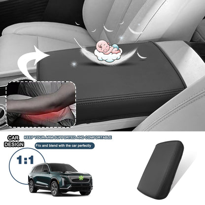 Armrest Console Cover Compatible with 2026 2027 Cadillac Vistiq Center Console Cover Armrest Pad (2026+ Cadillac Vistiq)