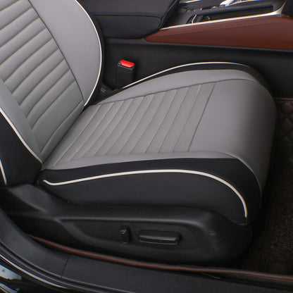 Car Accord & Hybrid Seat Covers 2023 (Black/Gray / 2023-2026 Accord & Hybrid;Rear 40/60 Split)