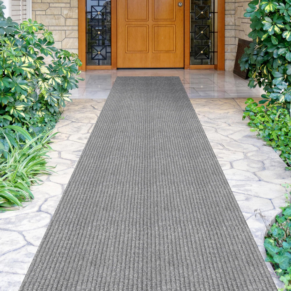 3x33 Hallway Runner Rug (Grey / 2'7" x 33' (Runner))