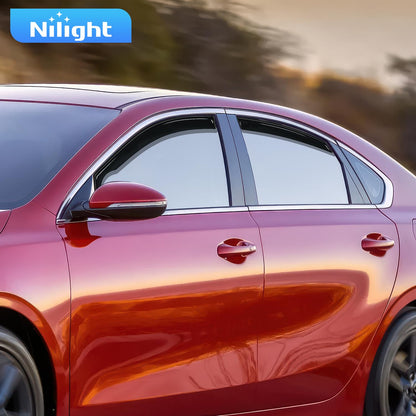 in Channel Rain Guards for Kia Forte 2019 (Kia Forte 2019-2025)