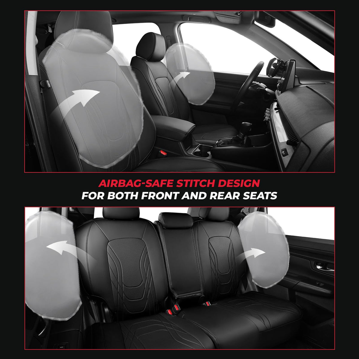 Seat Covers for 2023 (Black / CR-V 2023-2026 Full Set)