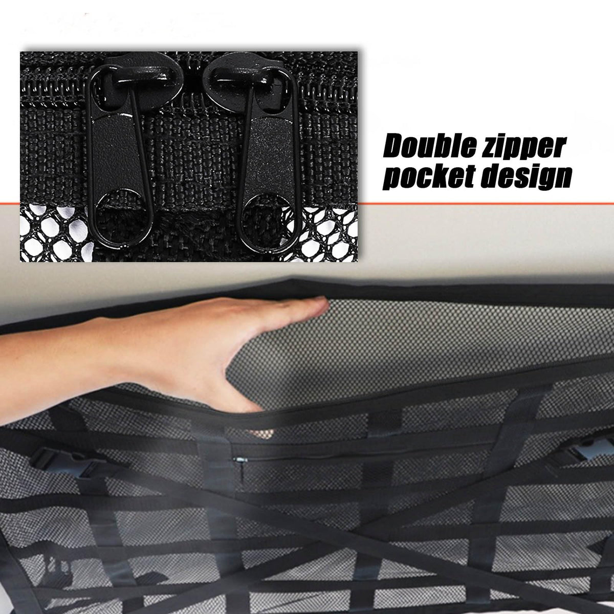 Overhead Car Organizer (normal / Black-small)