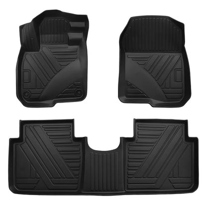 All Weather Floor Mats TPE Rug Car Liner Custom (3）For Honda CRV（2017-2022 ）Floor Mats)