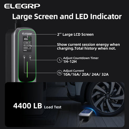 Level 2 EV Charger 40 Amp (40A 21FT)