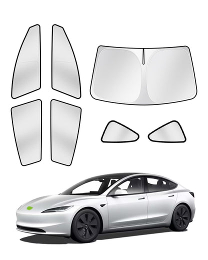 Sunshades for Tesla Model 3 2016 (Tesla Model 3 2018-Present)