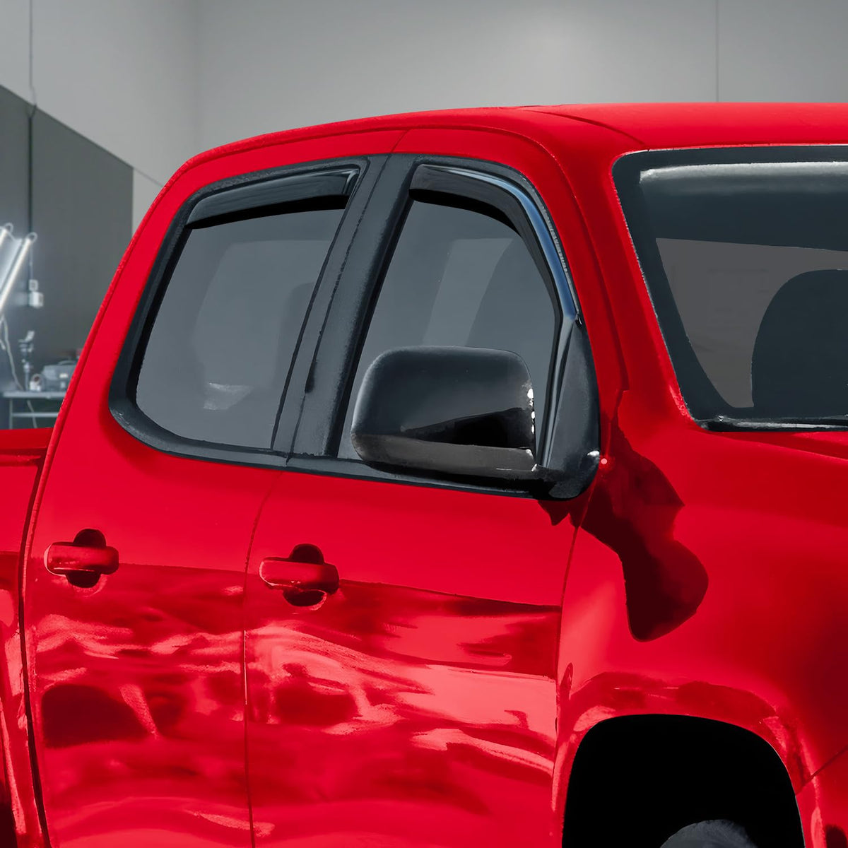 in Channel Rain Guards for Chevy Colorado