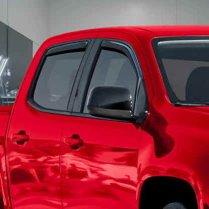 in Channel Rain Guards for Chevy Colorado