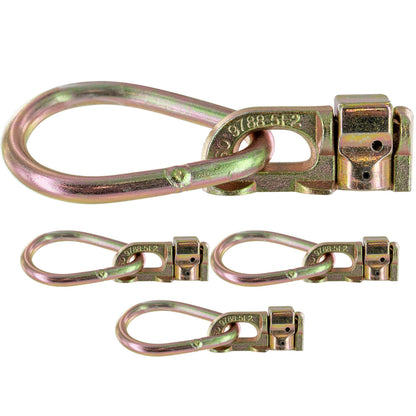 Double Stud L Track Fittings with Pear Link (4 units)