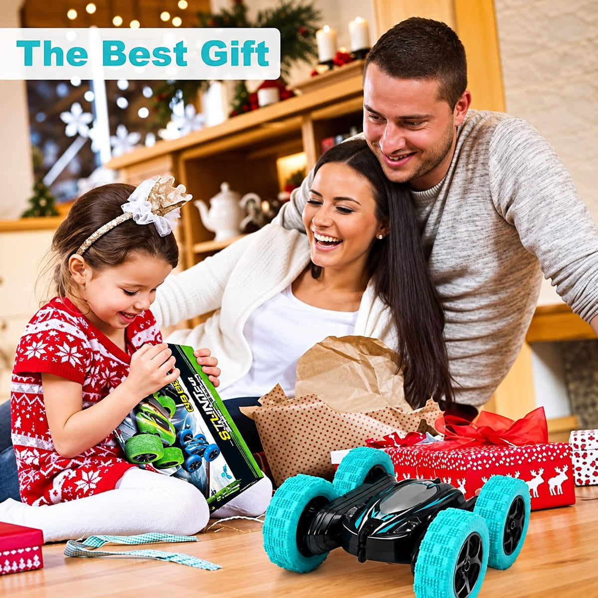 Remote Control Car (Cyan)