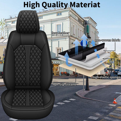 Car Seat Covers Fit for Chevy Trailblazer 2021 (#031 Black / 5.Trailblazer-5 seat covers full set)
