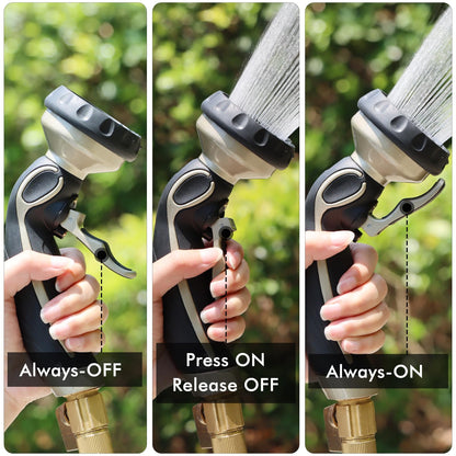 Hose Nozzle with Easy Self (Bronze)