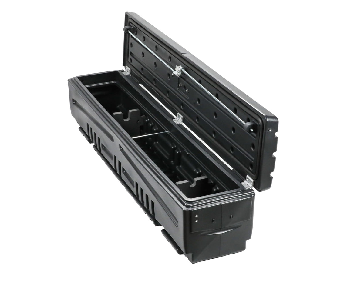 DuHa 70801 Side Toolbox and Gear Storage Humpstor (Topper with Side Opening Windows (Windoors) / Lockable Side Toolbox (Lid))