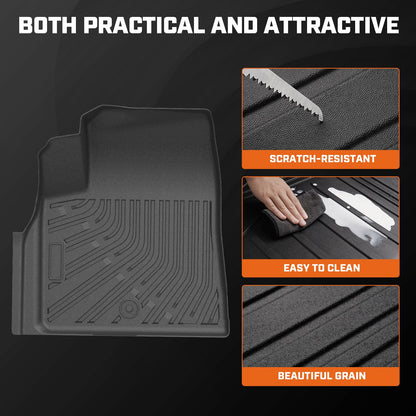 Floor Mat & Cargo Liner for Kia Soul 2014 (Kia Soul【2014-2019】(Not for Hybrid))