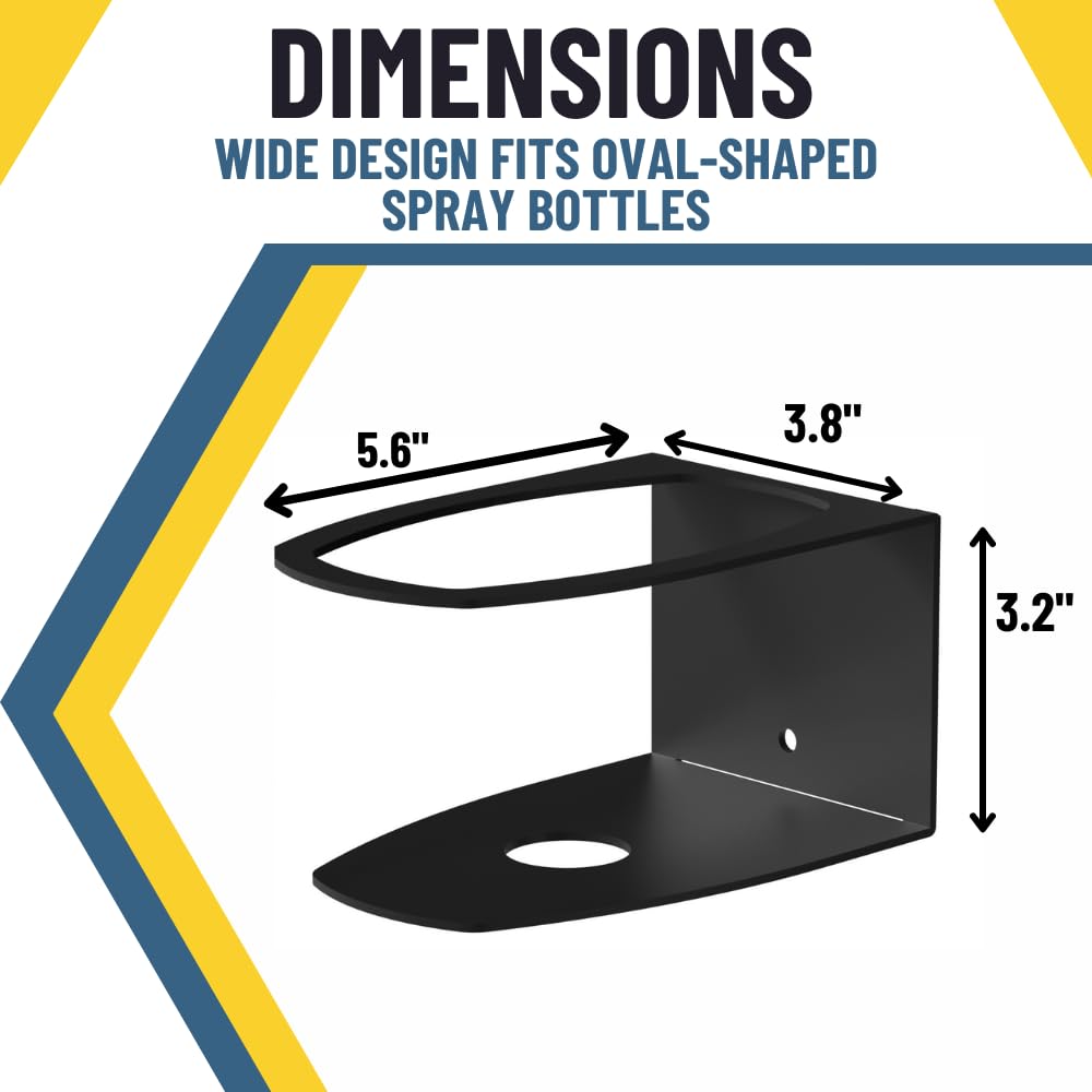 Spray Bottle Holder Heavy Duty (1 Bottle)