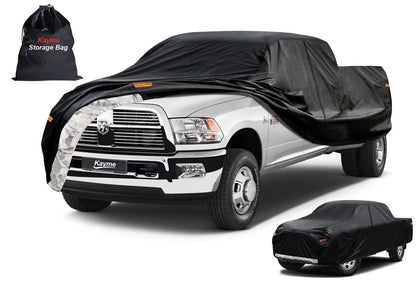 Heavy Duty Truck Cover for Dodge Ram 2500 (1-Ram 2500/3500(2002-2025) Crew/Quad Cab LB Bed / PE-Black)