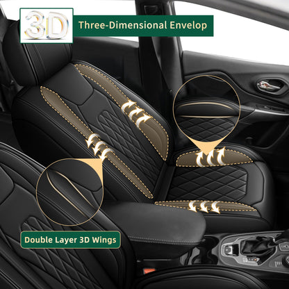 Car Seat Covers for Subaru Legacy 1995 (128 Black / 21-Legacy-5 seat covers full set)