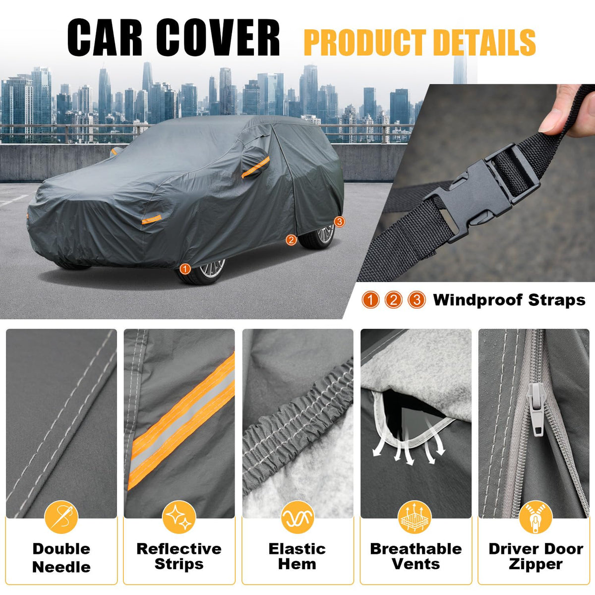 Premium Car Cover Custom Fit Mercedes (18 Mercedes-Benz / 18.18 Mercedes-Benz GLK)