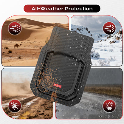 Car Floor Mats for Cars (Black)