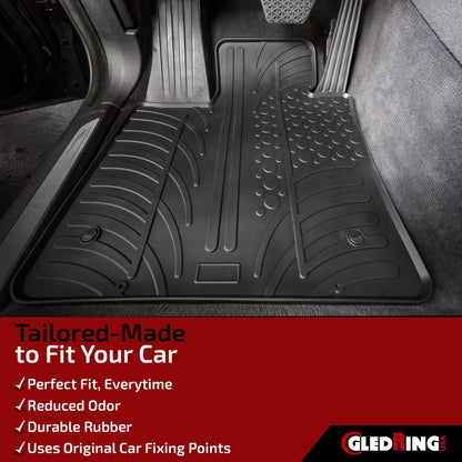 All Weather Rubber Floor Mats for Mini Cooper (Floor Mat / Mini Cooper/One 2006-2014)