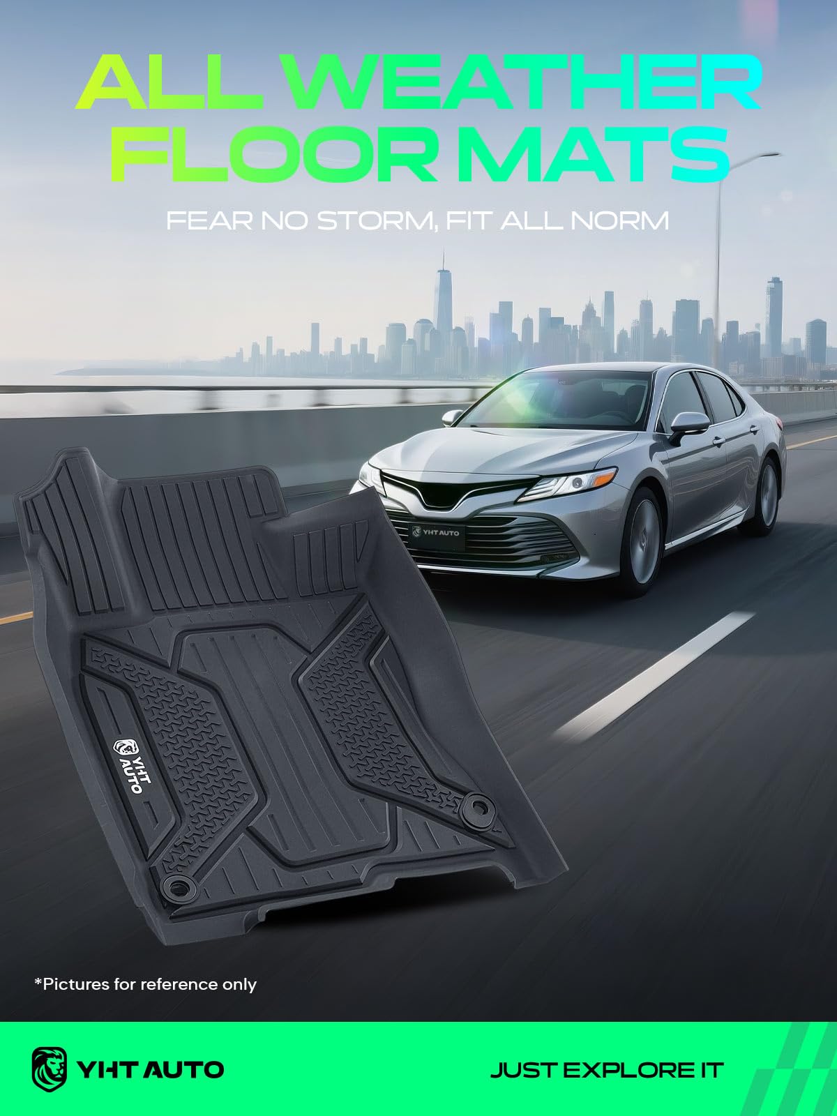 Automotive Floor Mats for Honda Civic 2016 (2016-2021)