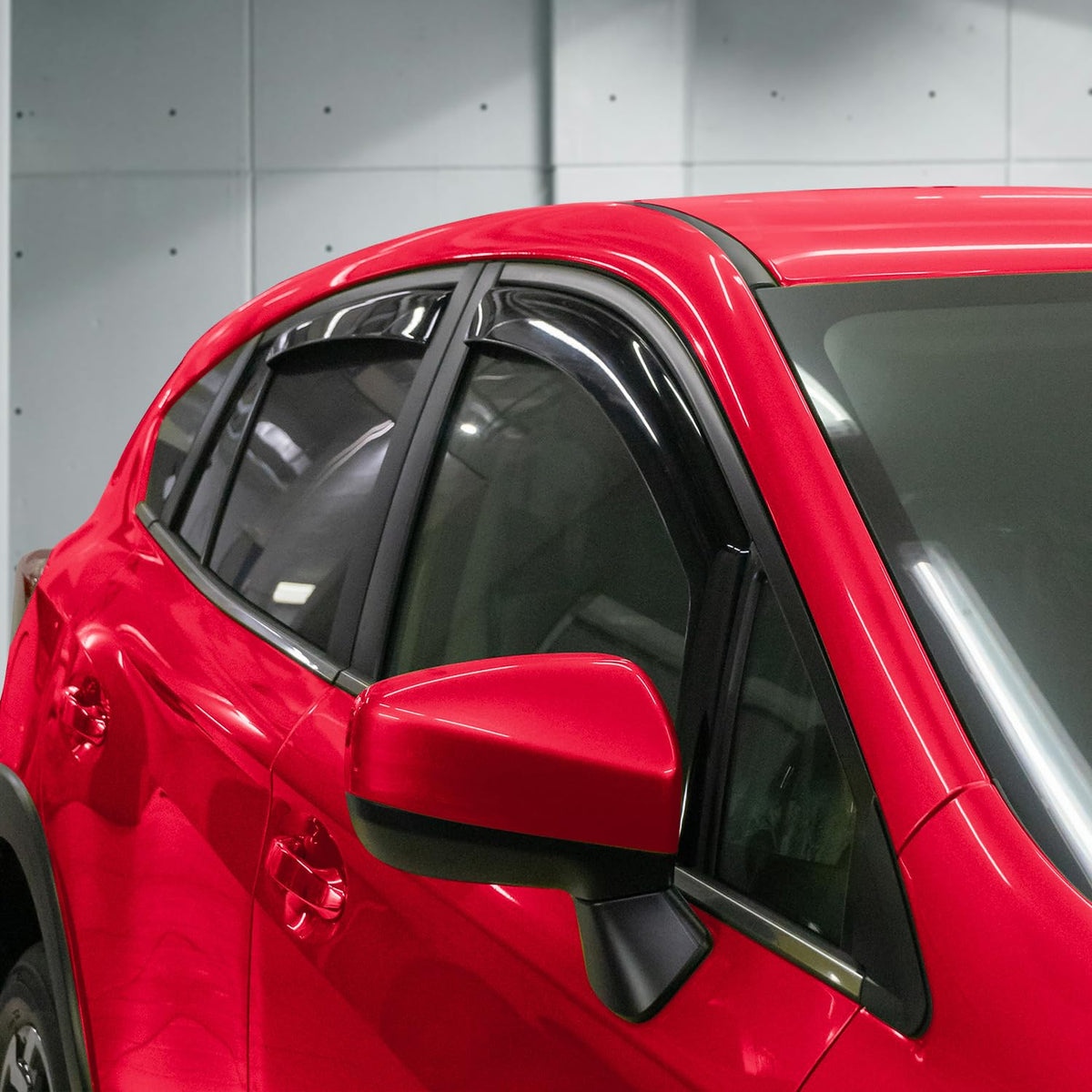 in Channel Extra Durable Rain Guards for Subaru Impreza 2017 (For Impreza 17-23 Hatchback)