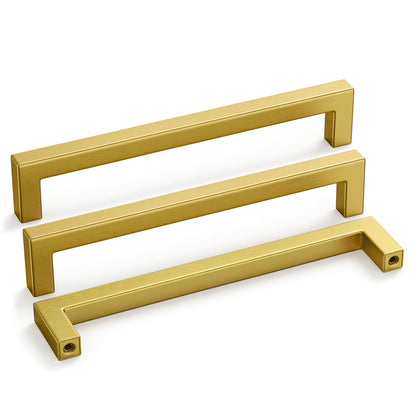 35 Pack Gold Cabinet Handles 7 (Gold / 7-1/2 inch Hole Centers)