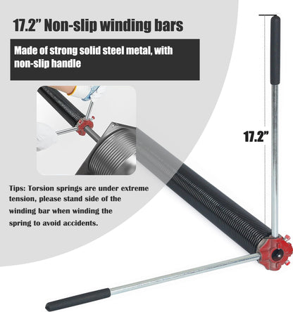 Garage Door Torsion Spring Set (.207x2x24")