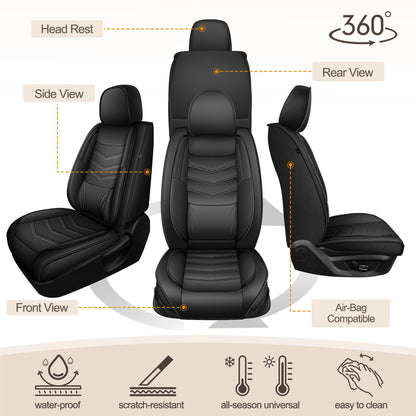 Fit for Lexus RZ 300e (#120 Black / 59.rz 300e/400e-2 front seat covers only)