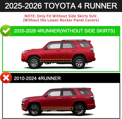 Running Boards for 2025 2026 Toyota 4Runner (25-26 4runner)