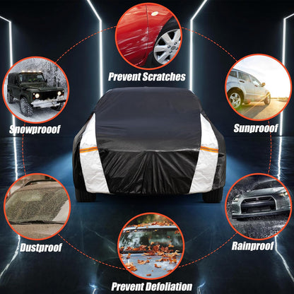 Ford Mustang Car Cover 100% Waterproof All Weather (Custom fit Ford Mustang / Sedan car cover)