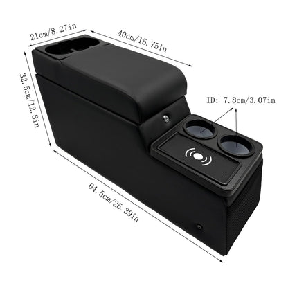 Truck Center Console Truck Seat (Black)