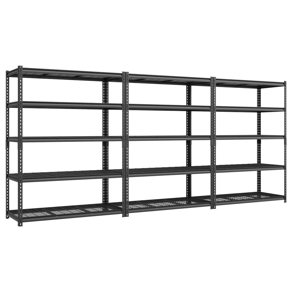 Heavy Duty Boltless Assembly 5 (24"D x 144"W x 72"H)