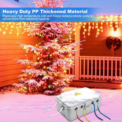 Large Outdoor Electrical Box (Large / Grey)
