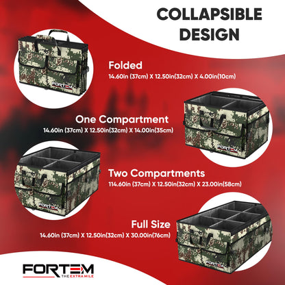 Trunk Organizer (Forest Camo / XXL (105L))